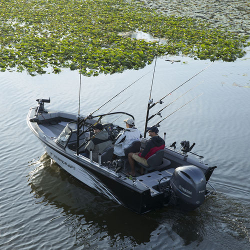 Bay-Boat / Außenborder - Titan 186 - Starcraft - mit Doppelkonsole / Sportfischer / Aluminium
