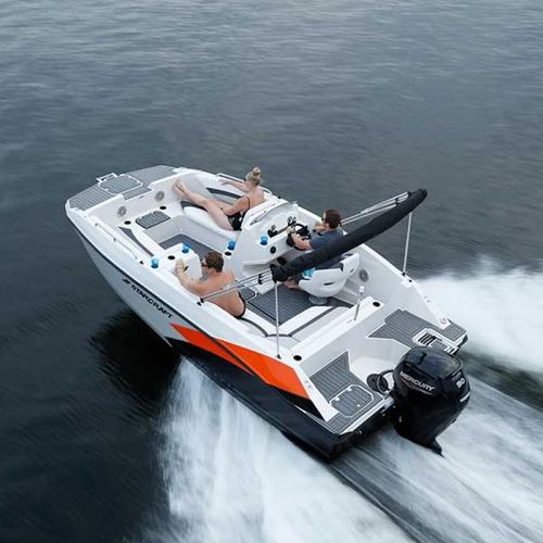 Deck-Boat / Außenborder - SVX series - Starcraft - mit Doppelkonsole / Open / mit Seitenkonsole
