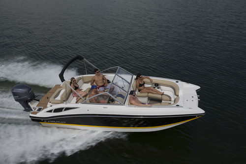 Deck-Boat / Außenborder - 230 OB SCX EXT - Starcraft - Wakeboard / max. 13 Personen