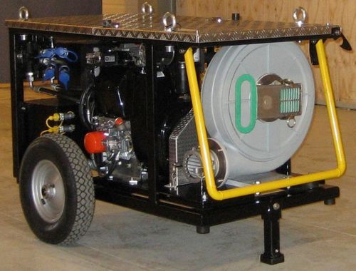 Hydraulikaggregat für Umweltschutzboote - LPP 14 L - LAMOR - für Häfen und Terminals / für Ölskimmer / dieselbetrieben