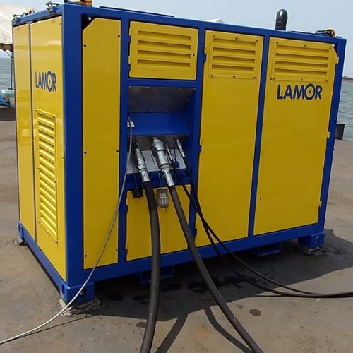 Hydraulikaggregat für Umweltschutzboote - LPP 200 - LAMOR - für Häfen und Terminals / für Ölskimmer / mit Elektromotor