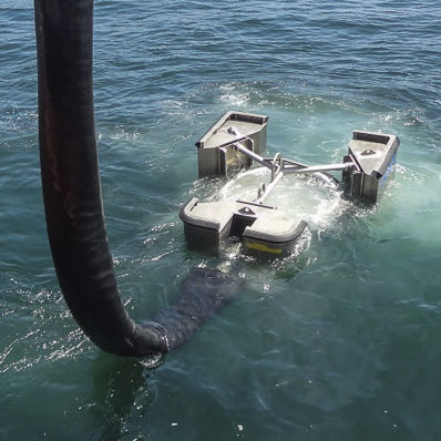 Ölskimmer mit Wehr - LWS 1300 - LAMOR