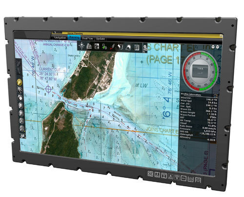 Display für Marineanwendungen - Mil-Spec 24 - MarineNav Ltd. - Navigationssystem / PC