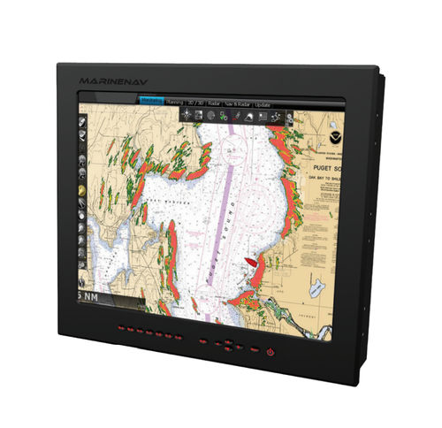 Monitor für Yacht - Mariner 19" - MarineNav Ltd. - für Schiffe / für Marineanwendungen / Navigationssystem
