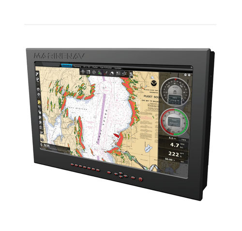Monitor für Yacht - Mariner 21" - MarineNav Ltd. - für Schiffe / für Marineanwendungen / Navigationssystem