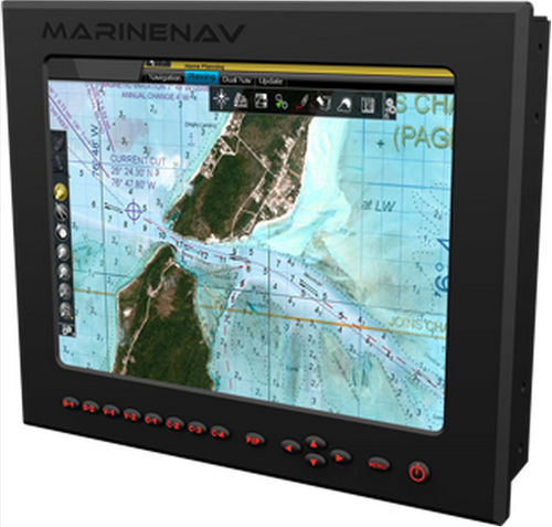 Monitor für Marineanwendungen - CG Elite 12" - MarineNav Ltd. - für Yacht / Navigationssystem / mit Touchscreen