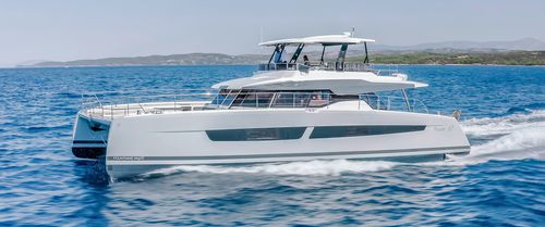 Motor-Katamarane Motoryacht - 67 - Fountaine Pajot Motor Yachts - für Kreuzfahrten / Flybridge / 3 Kabinen