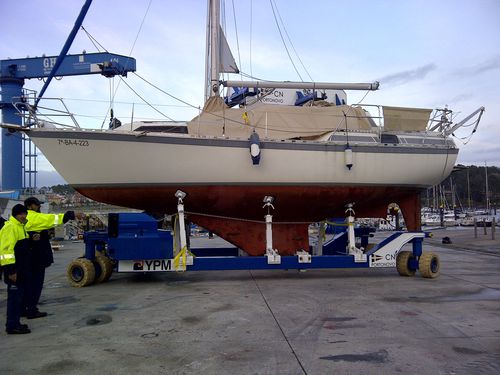 Anhänger für Materialumschlag - CVA SERIES - YPMarinas - für Segelboote / für Werft / mit Eigenantrieb