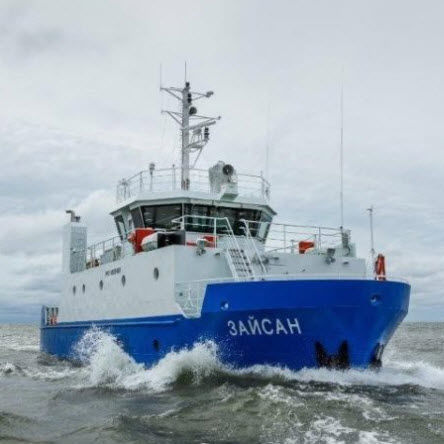 Schiff für die ozeanographische Forschung / Stahl - kasahh - Baltic Workboats AS