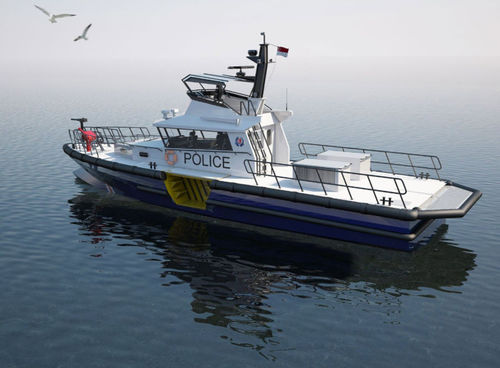 Patrouillenboot Berufsschiff - 23 WP - Baltic Workboats AS - Innenborder