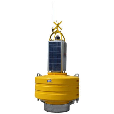 Boje für Wellenenergie - JFC Manufacturing Co - gelb / Signallicht / Solar