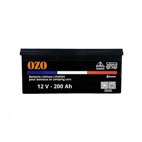 Batterie für Marineanwendungen - 007483 - OZO - 12 V / Lithium / wasserdicht