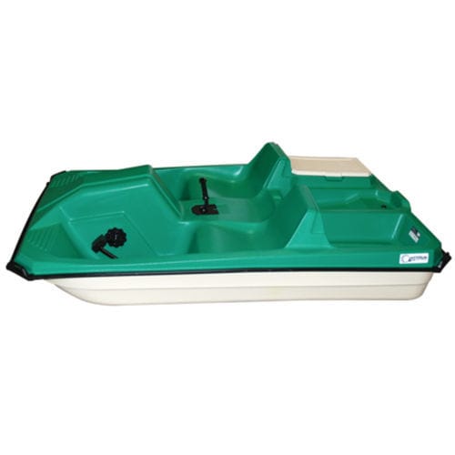 Dreisitzer-Tretboot - Captain  - BW Marine - Polyethylen / blau / rot