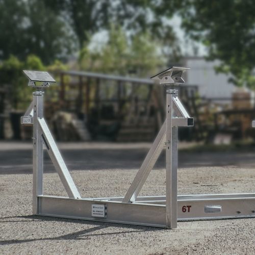 Verstellbares Bootsgestell - Reecon Steel - stationär / mobil / Schwertransport