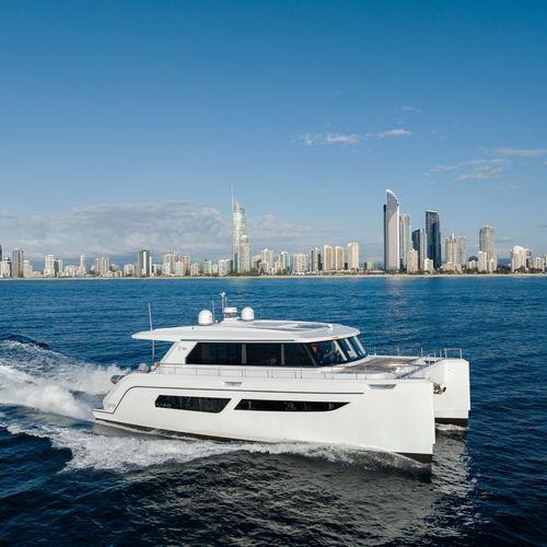 Motor-Katamarane Motoryacht - 53S - ILIAD Catamarans - für Kreuzfahrten / Offshore / Hardtop