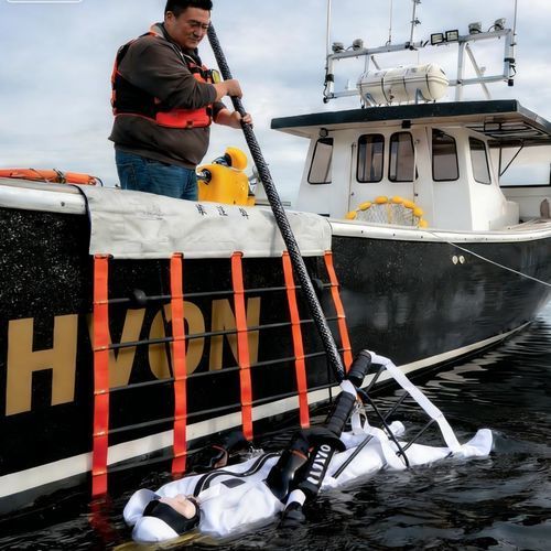 Mann-über-Bord-Rettungssystem / für Boote - JY-10 - Qing Dao Hvon Boat Co., Ltd.