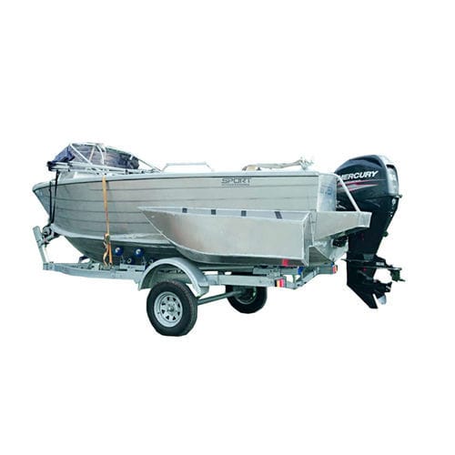 Arbeitsboot Berufsschiff - Seaya 480D - Qing Dao Hvon Boat Co., Ltd. - Außenborder / Aluminium / trailerbar