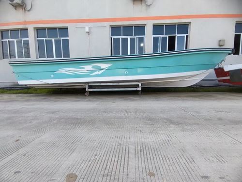 Angelboot für Tagesfahrten / Außenborder - YB-860 - Changzhou Youbang Boat Co., Ltd. - Tauch / für Angelsport / max. 8 Personen