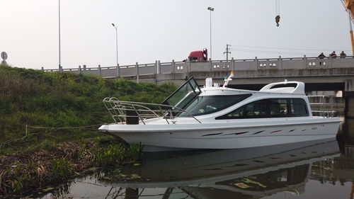 Patrouillenboot Berufsschiff - YB-1056 - Changzhou Youbang Boat Co., Ltd. - Außenborder / Glasfaser
