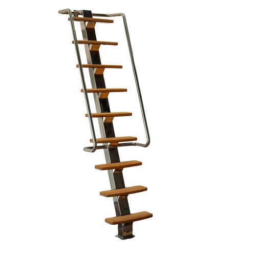 Treppe für Yacht / für Flybridge - QD Marine - für Heckplattform / für Maschinenraum