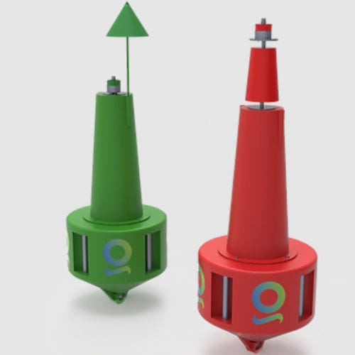 Signalboje - Geoseas Marine Protection and Demarcation Products Manufacturing LLC - rot / grün