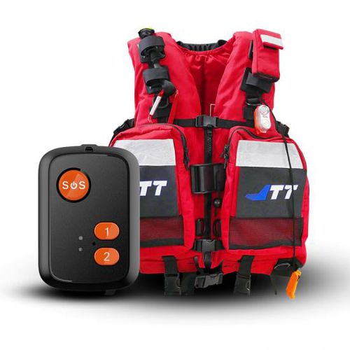 Schaumstoff-Rettungsweste - Shenzhen JTT Technology Co., Ltd - 150 N / unisex / rot