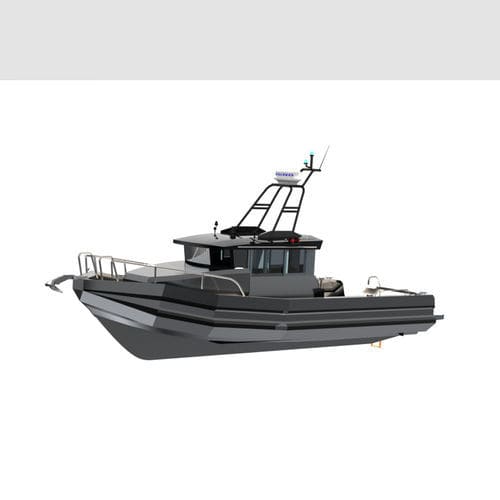 Express-Cruiser / Innenborder - Shore Runner - Etkin Marin - mit Steuerhaus / Freizeit / für Angelsport