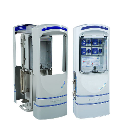 Wasserversorgungssäule - Domyna Smart - CLOUDENERGY S.R.L. - Stromversorgung / für Steg / für Yachthafen