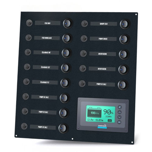 Schalttafel für Boot - ETA13G - seatronic - Lampen / LED