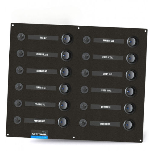 Schalttafel für Boot - ETA12 - seatronic - Lampen / LED