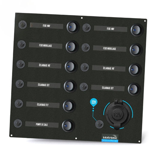 Schalttafel für Boot - ETA10AC - seatronic - Lampen / LED