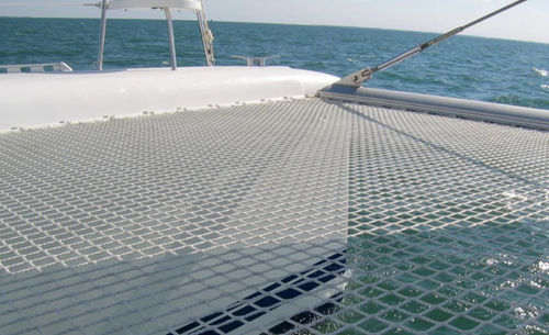 Trampolin für Mehrrumpfboote - Nautitech 40 - LOFTNETS - 15 mm