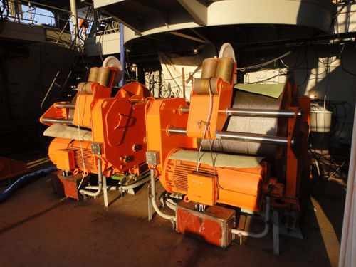 Winde für Forschungsschiff - Adria Winch - für ROV Verbindungskabel / für die ozeanographische Forschung / elektrisch