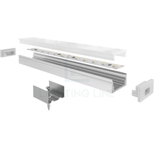 Profil für Boot - PR-SL08-03 - Ledpoint - Aluminium / rechteckig / für LED-Beleuchtung
