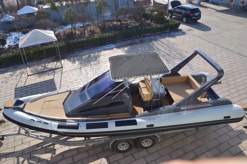 Patrouillenboot Berufsschiff - 960 - MerVista Boat - Rettungsboot / Außenborder / Aluminium