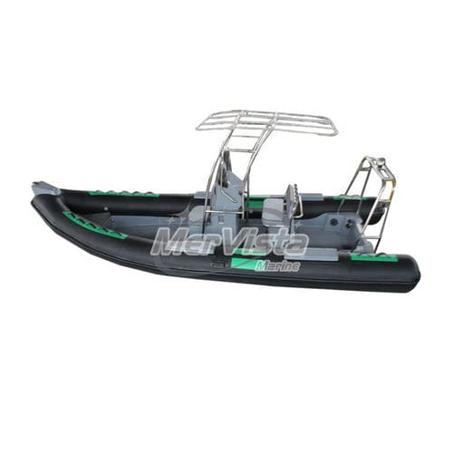 Rettungsboot Berufsschiff - 660 - MerVista Boat - Außenborder / Aluminium / Festrumpf-Schlauchboot