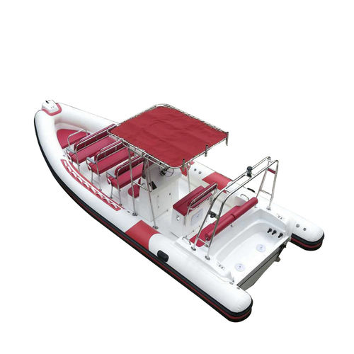 Außenborder-Schlauchboot - 880 - MerVista Boat - zweimotorig / halbstarr / Open