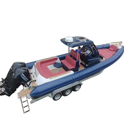 Außenborder-Schlauchboot - Luxury 940 - MerVista Boat - zweimotorig / halbstarr / RIB