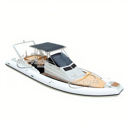 Außenborder-Schlauchboot - 960 Luxury - MerVista Boat - zweimotorig / halbstarr / RIB