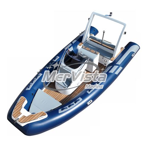 Rettungsboot Berufsschiff - 580B  - MerVista Boat - Außenborder / Aluminium / RIB