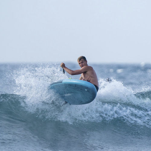 Shortboard-Surfbrett - GONG Galaxy - aufblasbar / für fortgeschrittene Anfänger