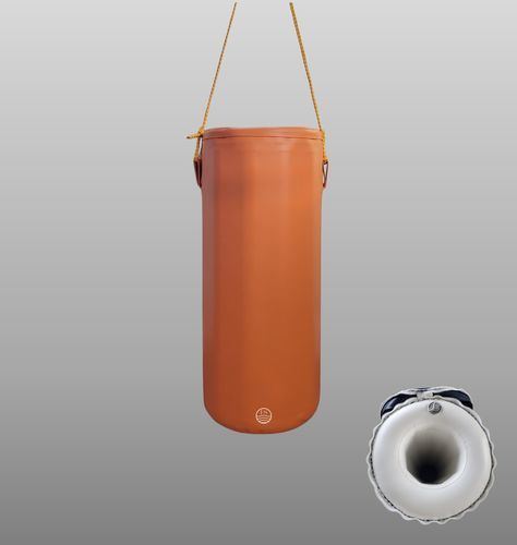 Bootfender - FSGC 80 - Fendsea SAS - für Steg / zylindrisch / orange