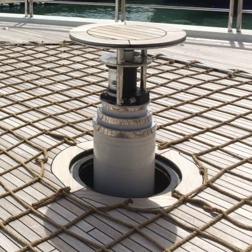 Mast für Yacht - C-QUIP INTERNATIONAL LTD. - Carbon / teleskopisch