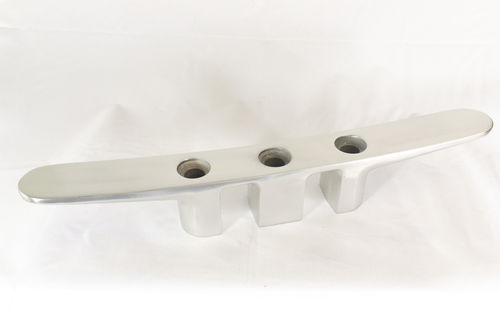 Klampe für Boot - L120 - DAMADE - für Yacht / flach / Aluminium