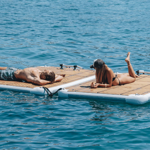 Aufblasbare Plattform - Cubiertas Náuticas Espumadas S.L. / SeaDek - für Boote