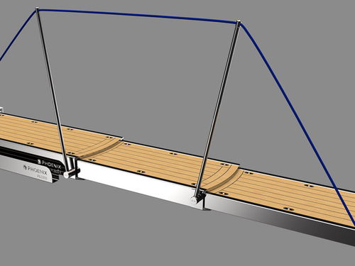 Gangway für Boote - PHOENIX MARINE SOLUTIONS - für Superyacht / Teleskop / ferngesteuert