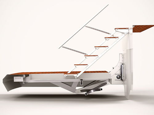 Treppe für Yacht / für Heckplattform - PHOENIX MARINE SOLUTIONS