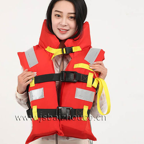 Schaumstoff-Rettungsweste - JBY-3 - Jiangsu Baizhou Safety Technology Co,.ltd. - 190 N / unisex / orange