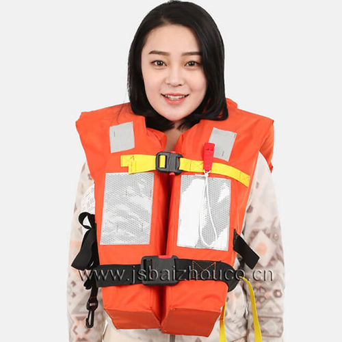 Schaumstoff-Rettungsweste - JBY-1 - Jiangsu Baizhou Safety Technology Co,.ltd. - 160 N / unisex / orange