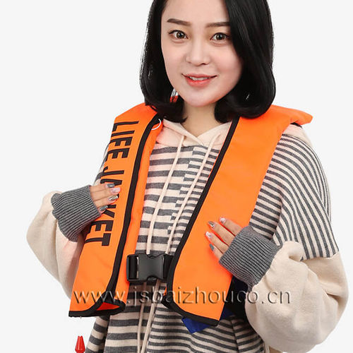 Aufblasbare Rettungsweste - irtsde tube - Jiangsu Baizhou Safety Technology Co,.ltd. - manuell / 150 N / unisex